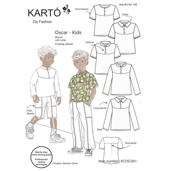 Oscar blouse- Kartó